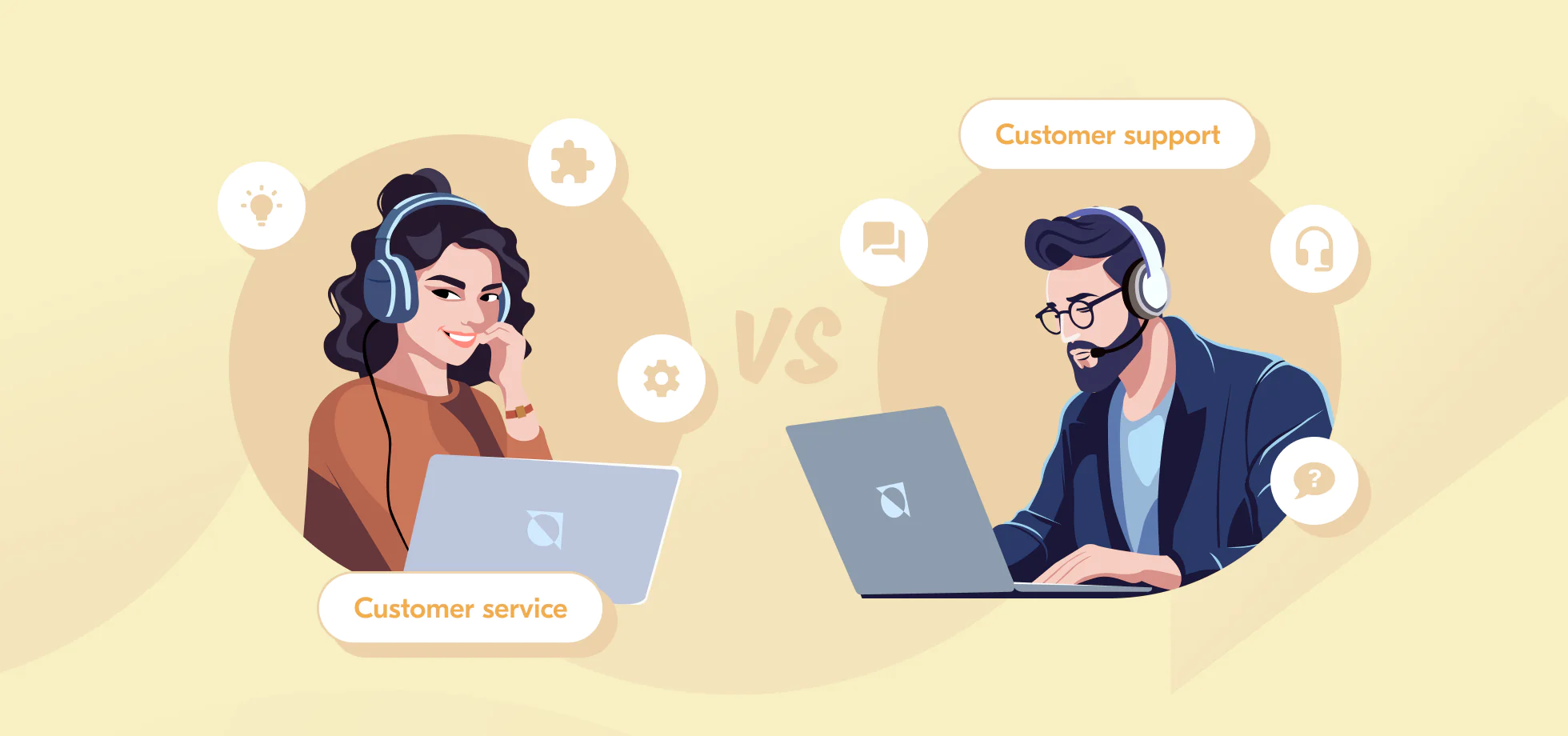 Customer support professional